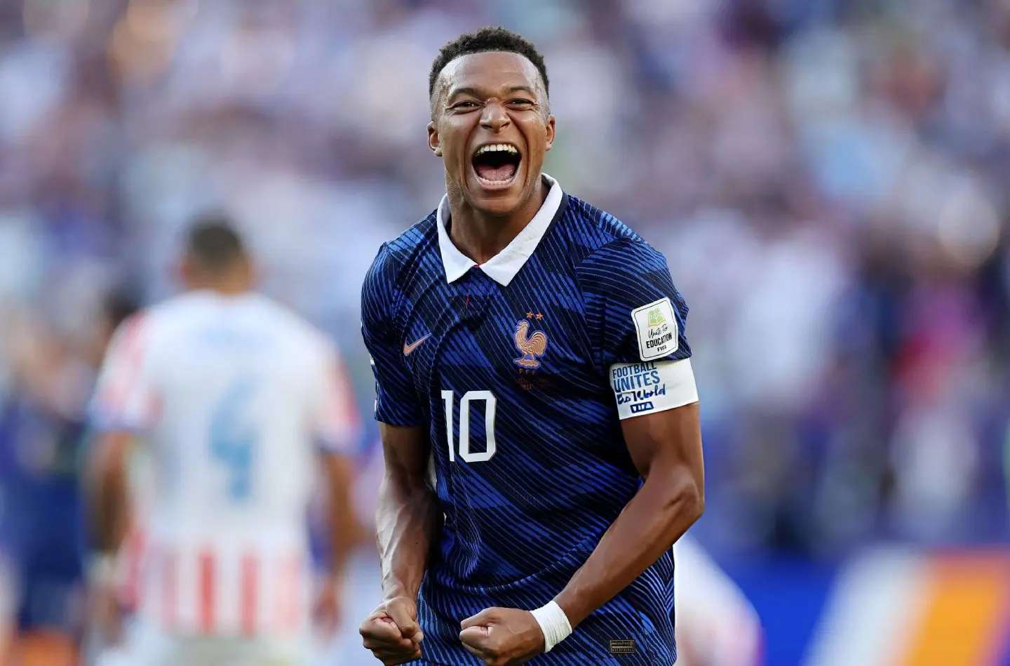 Kylian Mbappé winning the Golden Boot
