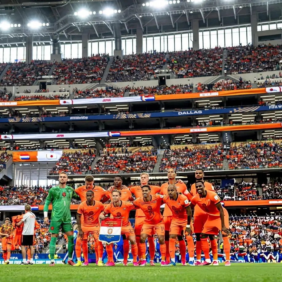 The Netherlands team winning the Fair Play award